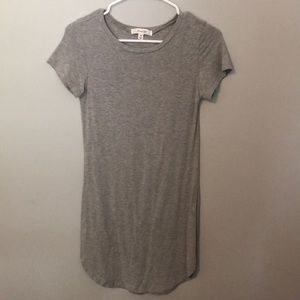 Grey tshirt dress